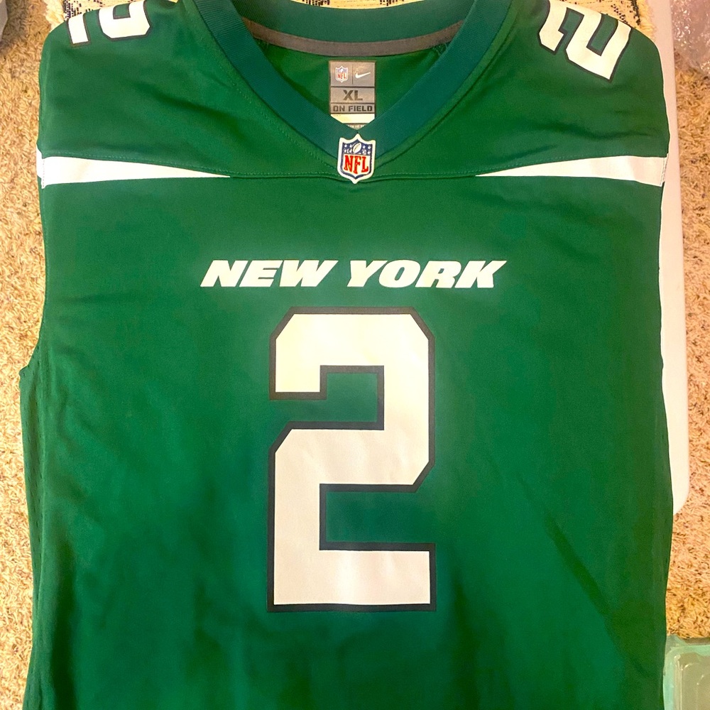 Nike Jets Zach Wilson Jersey